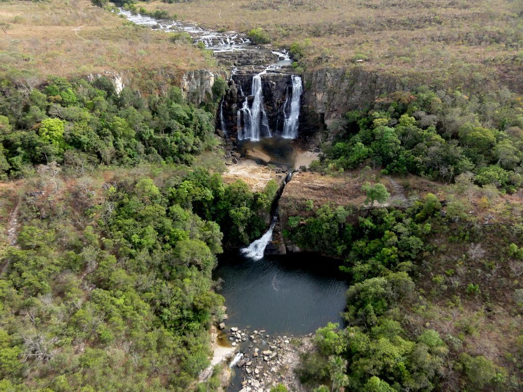 Salto Corumba Hotel Camping Clube Corumba de Goias Luaran gambar